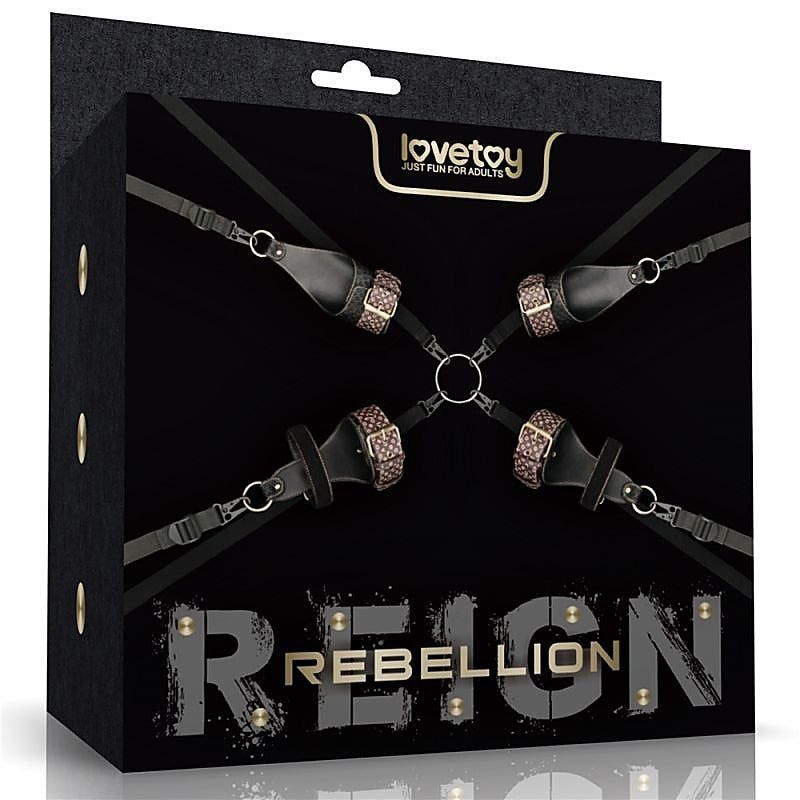 Rebellion Reign Under Mattress Restraint by Lovetoy - Cuffs And Restraints
