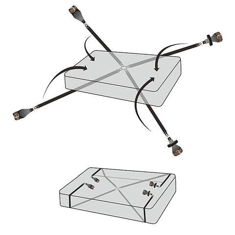 Rebellion Reign Under Mattress Restraint by Lovetoy - Cuffs And Restraints