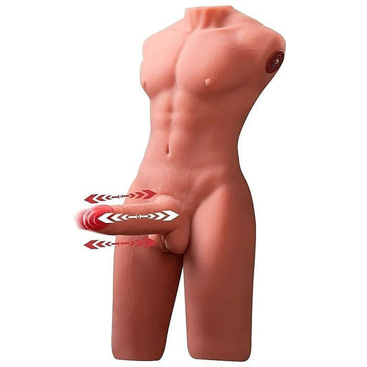 Jason USB Auto Thrusting Male Torso by XISE - Masturbators and Strokers