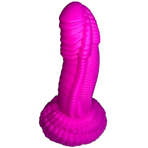 8.5 Inch Fantasy Tongue Shape Dildo by Bed Candy - Realistic Dildos