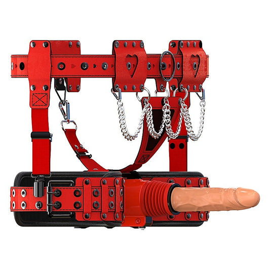 X4 Sex Machine with Strap-on Harness by BDStyle - Sex Machines