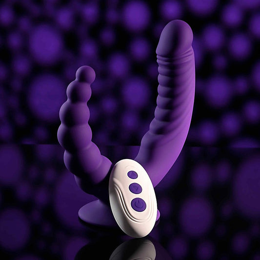 THE RIDER Double Ended Vibrator by Evolved - Remote Control Vibrators