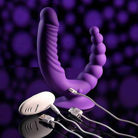THE RIDER Double Ended Vibrator by Evolved - Remote Control Vibrators