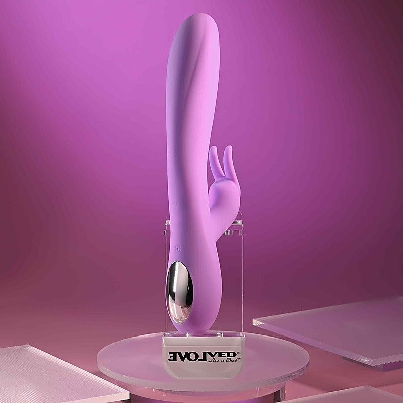 Bead The Way USB Rechargeable Rabbit Vibrator by Evolved - Rabbit Vibrators