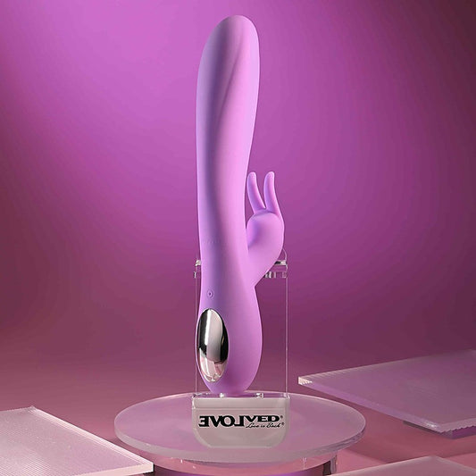 Bead The Way USB Rechargeable Rabbit Vibrator by Evolved - Rabbit Vibrators