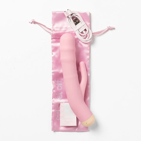 Girls Get Off DeeDee USB Rechargeable Thrusting Rabbit Vibe Dual Motor - Rabbit Vibrators