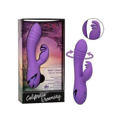 West Coast Wave Rider by California Exotics - Rabbit Vibrators