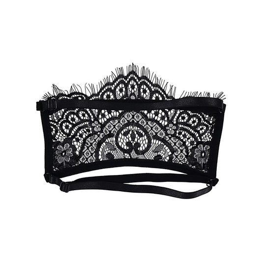 Veiled Vision Lace Blindfold by Sportsheets - Masks And Blindfolds
