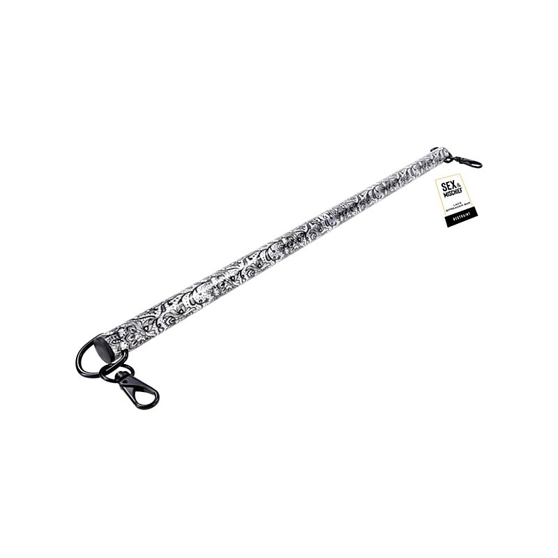 Sex and Mischief Lace Bondage Spreader Bar by Sportsheets - Cuffs And Restraints