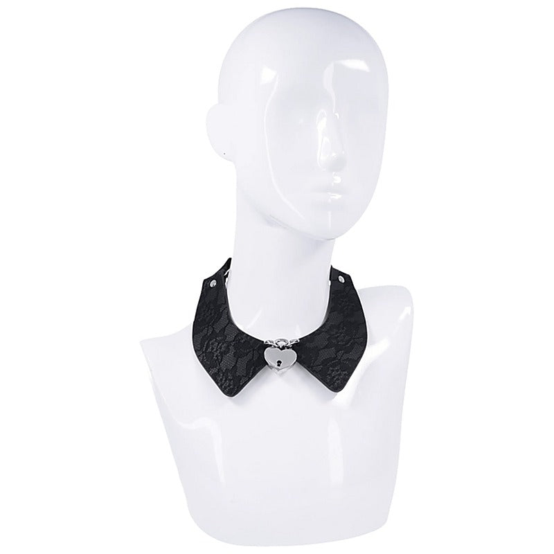 Heartbound Lace Day Collar by Sportsheets - Collars and Leads