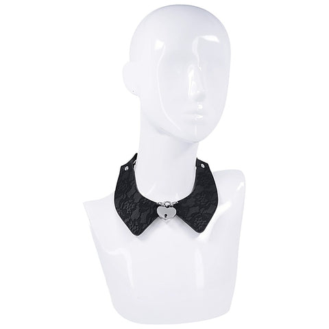 Heartbound Lace Day Collar by Sportsheets - Collars and Leads