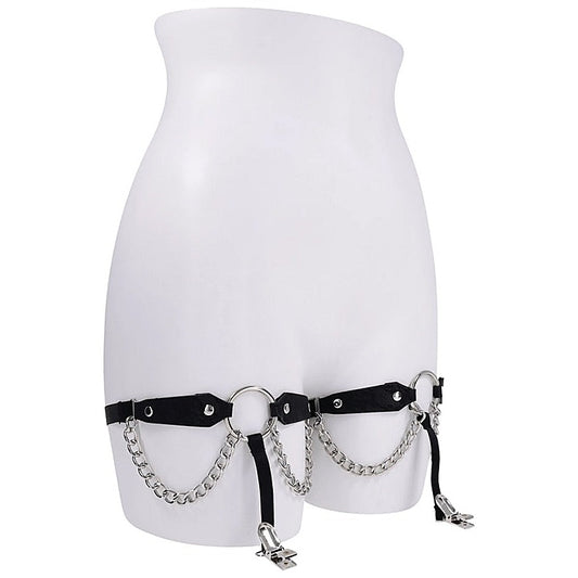 Chain Lace Garters by Sportsheets - Her Fetish