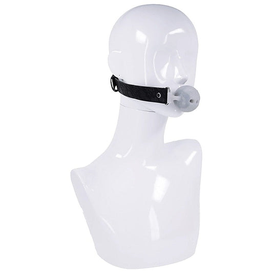 Sex and Mischief Silicone Breathable Ball Gag by Sportsheets - Bondage Gags and Bits