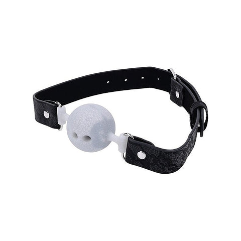 Sex and Mischief Silicone Breathable Ball Gag by Sportsheets - Bondage Gags and Bits