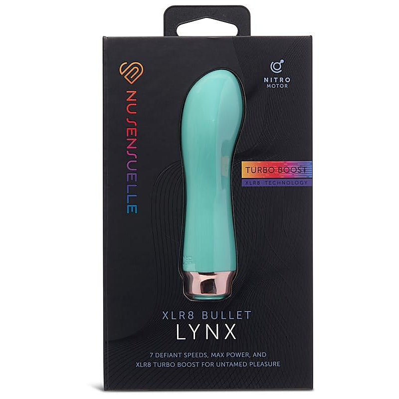 Nu Sensuelle Lynx Vibrating Bullet Massager with XLR8 Turbo Boost - Bullet Vibrators