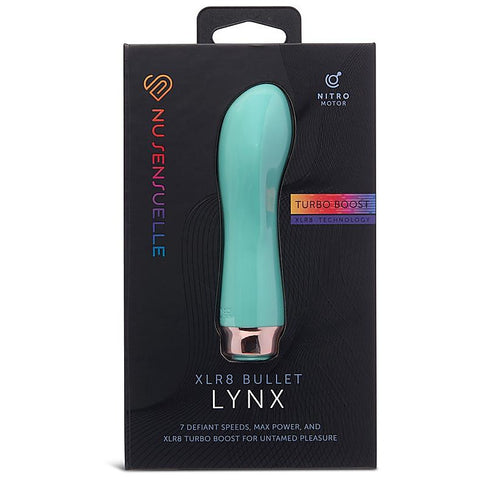 Nu Sensuelle Lynx Vibrating Bullet Massager with XLR8 Turbo Boost - Bullet Vibrators
