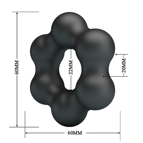 Clauzell Super Soft Silicone Cock Ring No.10 by Baile - Stretchy Cock Rings
