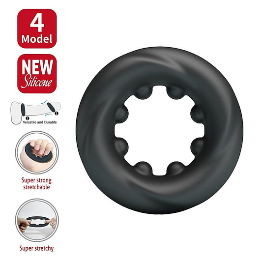 Daquez Super Soft Silicone Cock Ring No.4 by Baile - Stretchy Cock Rings