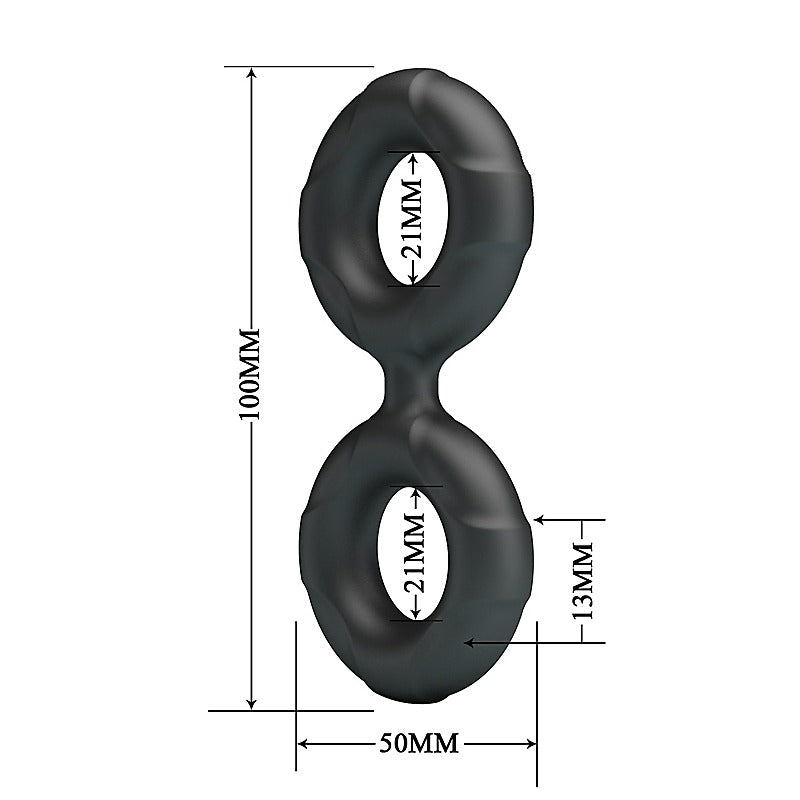 Radwan Super Soft Silicone Cock Ring No.19 by Baile - Stretchy Cock Rings