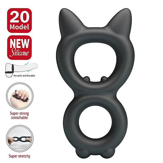 Toran Super Soft Men's Silicone Cock Ring by Baile - Stretchy Cock Rings