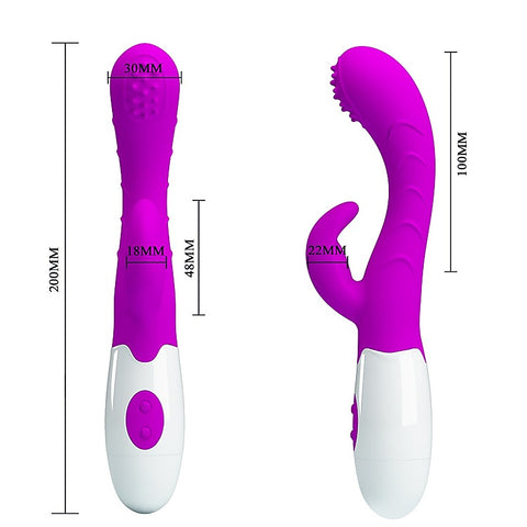 Arthur G-Spot Silicone Rabbit Vibrator by Baile - Rabbit Vibrators