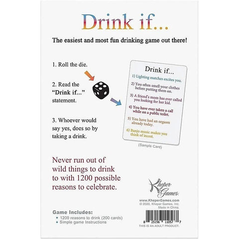 Professional Drink If Game by Kheper Games - Sex Games, Coupons and Tricks
