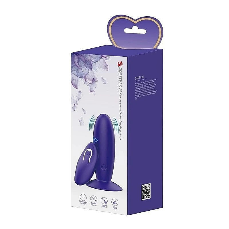 Pretty Love Remote Control Vibrating Butt Plug by Baile - Butt Plugs