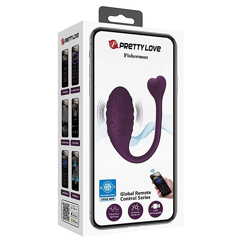 Baile Pretty Love FISHERMAN Mobile App Control Vibrator - Love Eggs and Kegel Exercisers