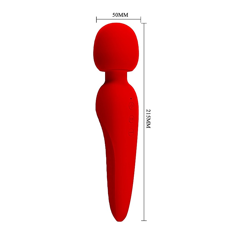 Pretty Love MEREDITH Silicone Body Wand Vibrator by Baile - Body Wands