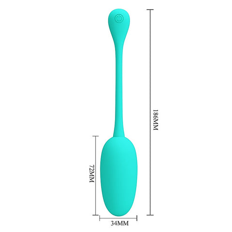 KNUCKER Silicone Egg Vibrator by Baile Pretty Love - Love Eggs and Kegel Exercisers
