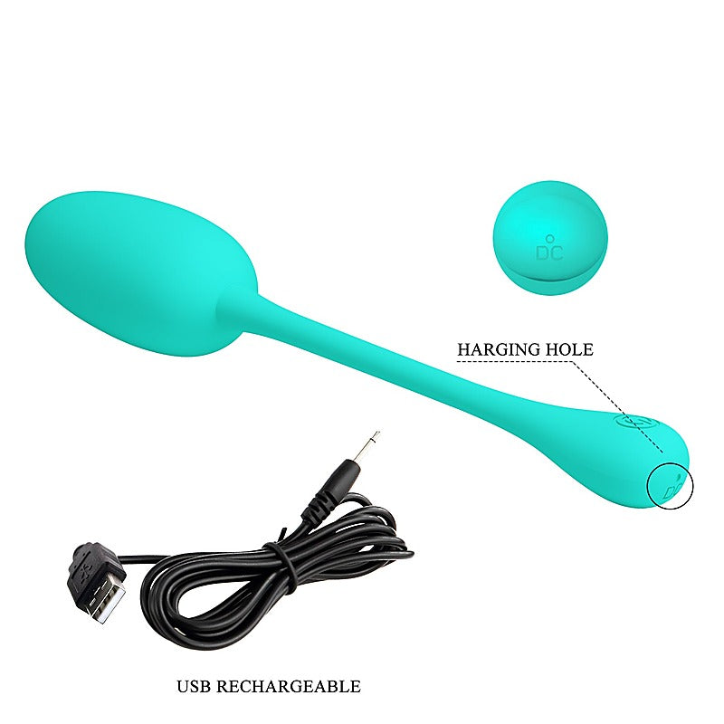 KNUCKER Silicone Egg Vibrator by Baile Pretty Love - Love Eggs and Kegel Exercisers