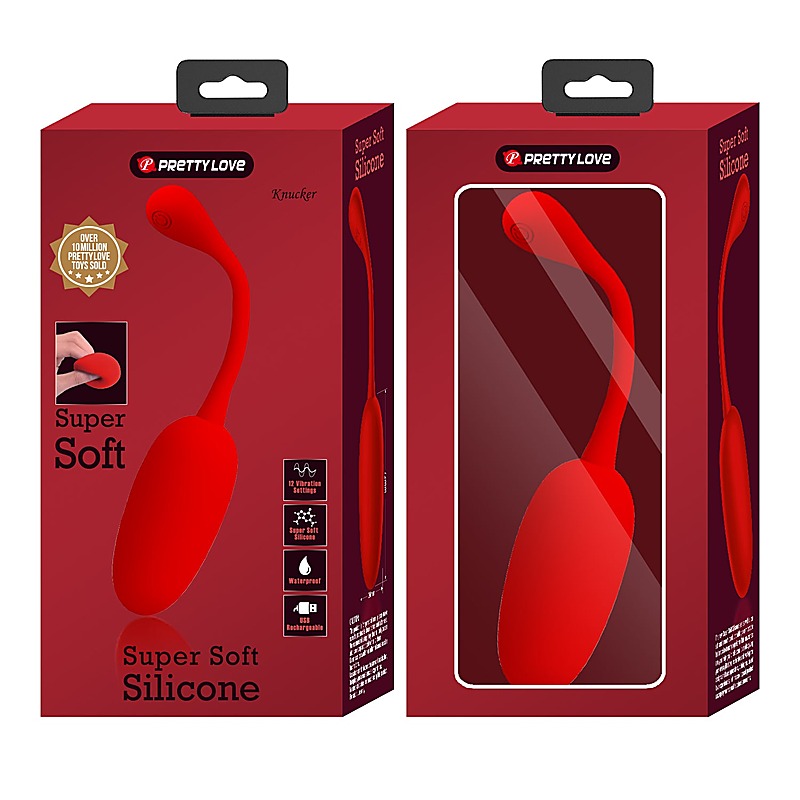 KNUCKER Silicone Egg Vibrator by Baile Pretty Love - Love Eggs and Kegel Exercisers