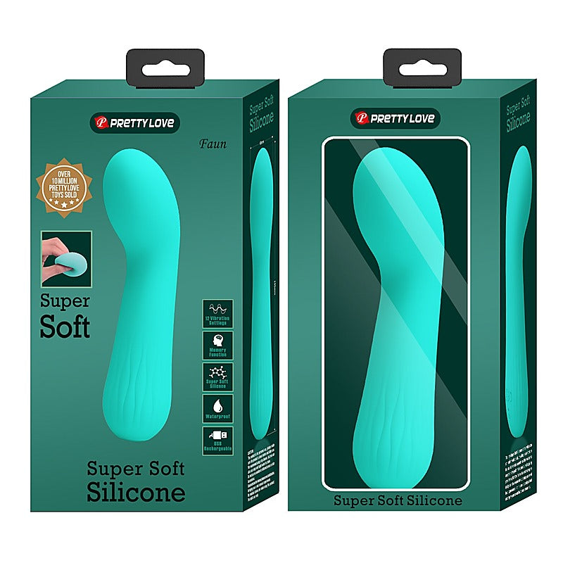 Pretty Love FAUN Silicone Flexible G-Spot Vibrator by Baile - G-Spot Vibrators