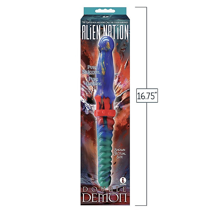 Alien Nation Double Demon Fantasy Double Dildo - Non-Realistic Dildos