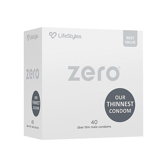 LifeStyles ZERO Condoms 40s by Ansell - Condoms