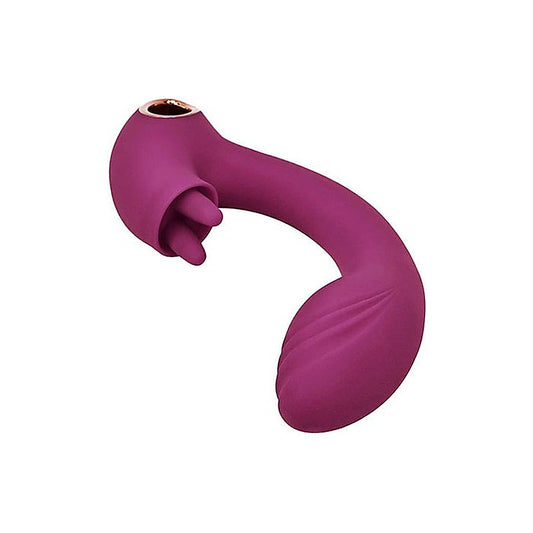 Rose Gold Clit Tickler Rabbit Vibrator by Adam & Eve - Rabbit Vibrators