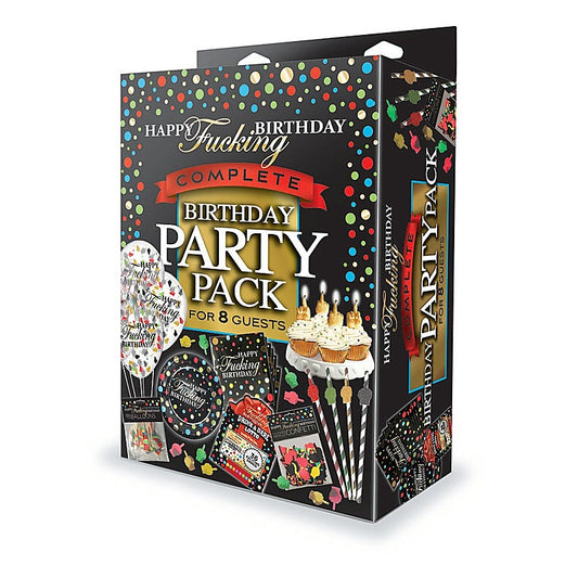 Happy F**king Birthday Complete Party Pack by Little Genie - Party Gifts and Novelties