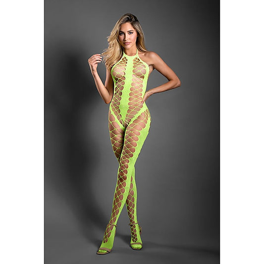 Sheer Unstoppable Crotchless Bodystocking - Body Stockings