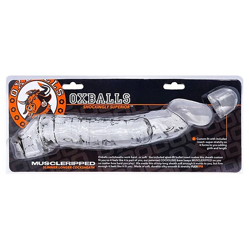 Muscle Ripped Men's Cocksheath by Oxballs - Penis Sleeves and Extenders