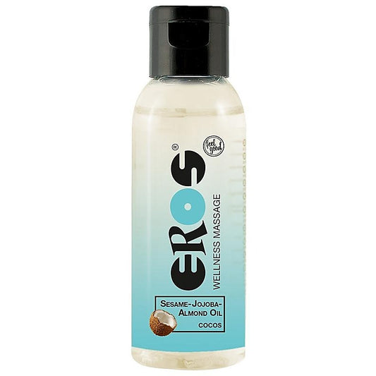 Eros Three Pack Vanilla Caramel and Cocos Wellness Massage - Massage Oils and Lubricants