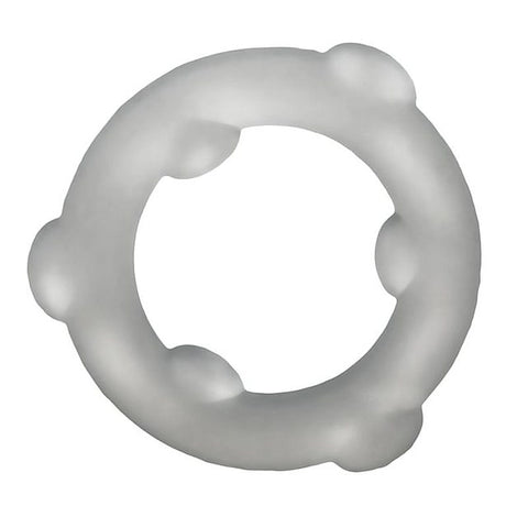 Spinner Stretchy Silicone Cock Ring by OxBalls - Stretchy Cock Rings