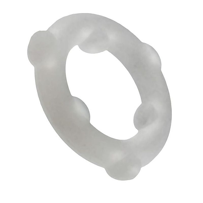 OxBalls Spinner Stretchy Silicone Cock Ring with Gripper Nubs - Stretchy Cock Rings
