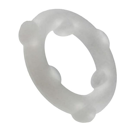 OxBalls Spinner Stretchy Silicone Cock Ring with Gripper Nubs - Stretchy Cock Rings
