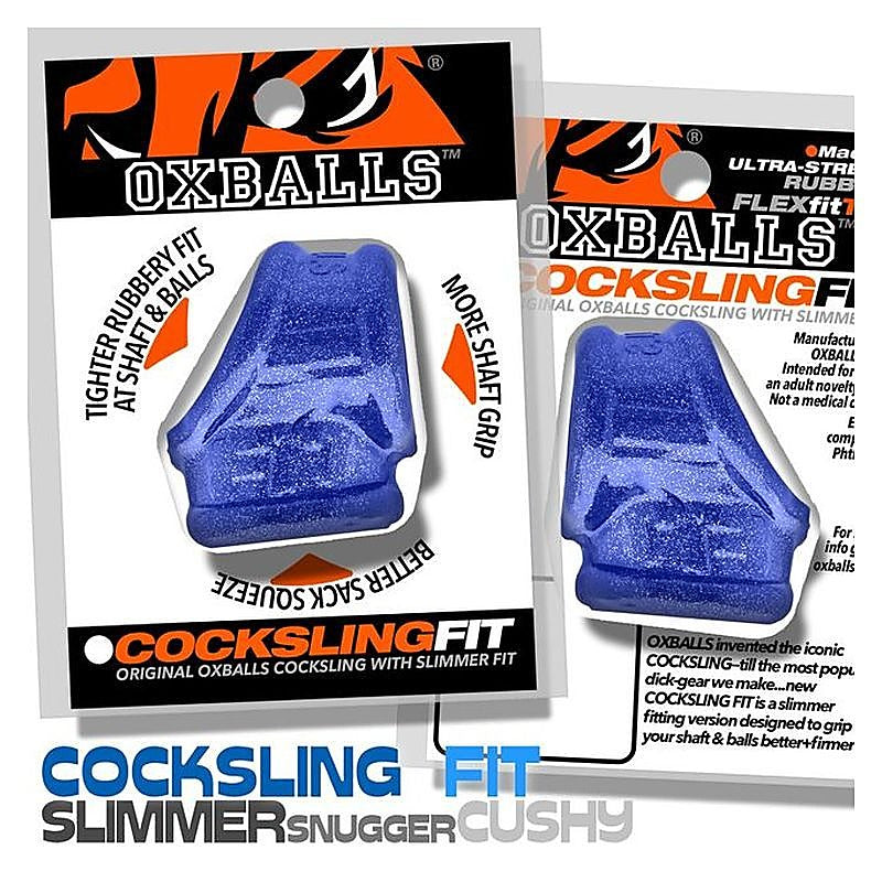 OxBalls FIT Mens Stretchy Slimmer CockSling with Enhanced Grip - Ball and Cock Toys