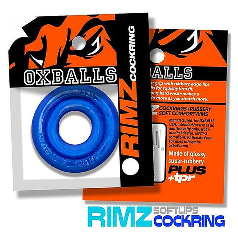 OxBalls Rimz BIG Thick Larger Fit Cock Ring with Comfort Lips - Stretchy Cock Rings