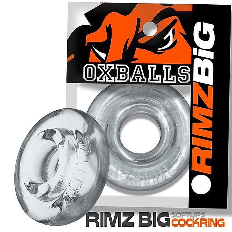 OxBalls Rimz BIG Thick Larger Fit Cock Ring with Comfort Lips - Stretchy Cock Rings