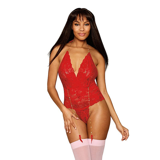 Sexy Garter Teddy by Dream Girl Lingerie - Teddies and Bodysuits