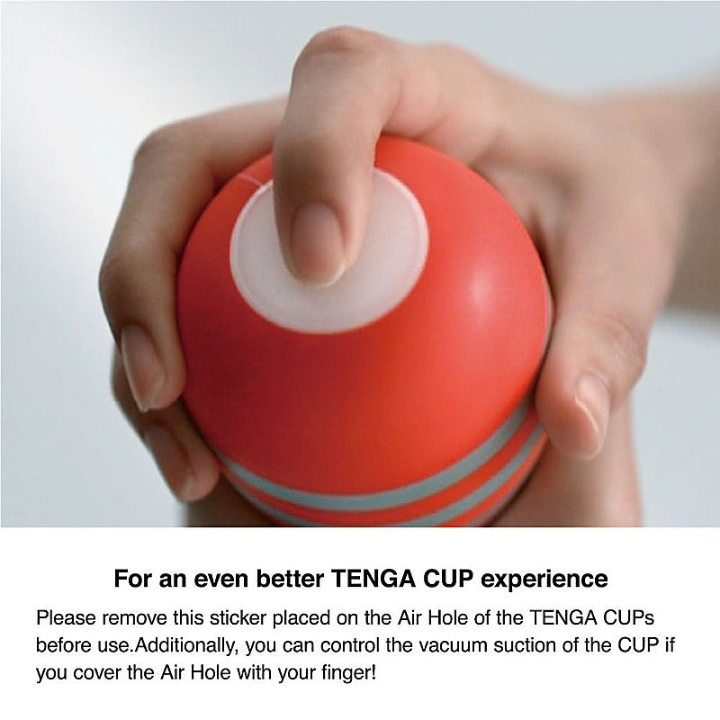 Air Flow Cushion Design Male Masturbation Cup by Tenga - Masturbators and Strokers