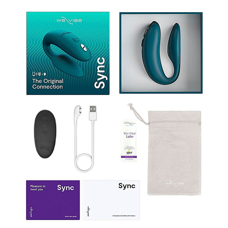 We Vibe Sync 2 App Control Couples Vibrator with Remote and Adjustable Fit - Sex Toys For Couples