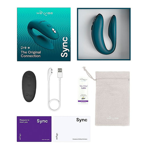 We Vibe Sync 2 App Control Couples Vibrator with Remote and Adjustable Fit - Sex Toys For Couples